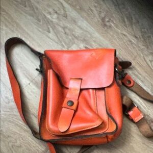 Patricia Nash Orange Crossbody Bag